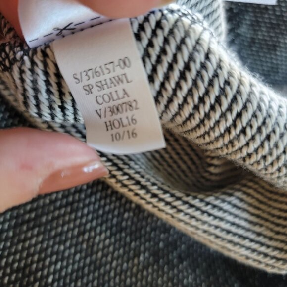 Banana Republic Mens Grey Shawl Collar Pullover Sweater Size M - Picture 10 of 15